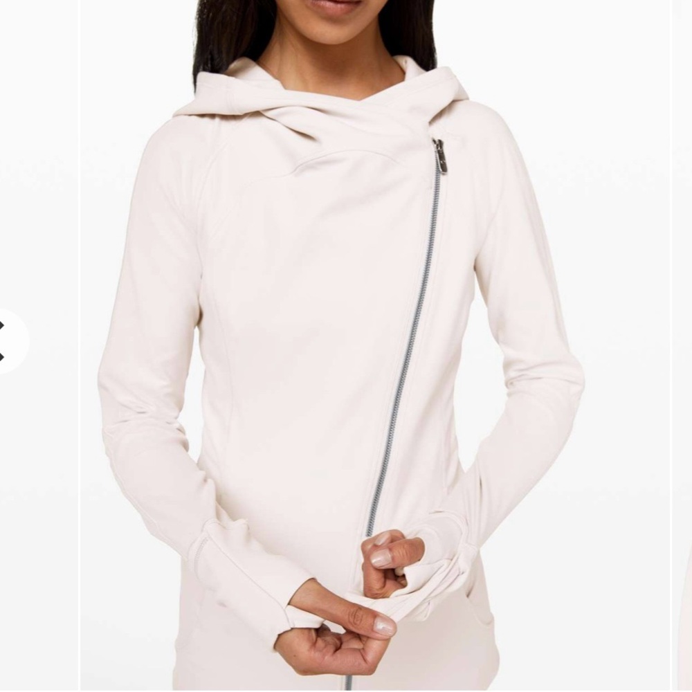 Lululemon Every Journey Hoodie Light Chrome Nulu Full Zip Women’s 6 - Picture 3 of 16